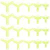100 Pcs Safety Mask Fishhook Hat Fishing Hooks Covers Lures Protector Treble Polypropylene Cap Anti Scratch Bonnet