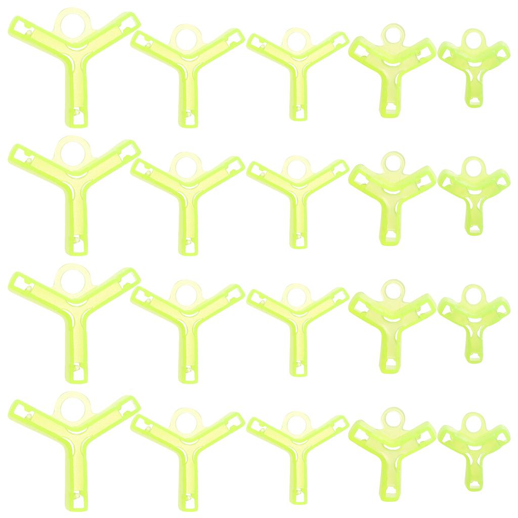 100 Pcs Safety Mask Fishhook Hat Fishing Hooks Covers Lures Protector Treble Polypropylene Cap Anti Scratch Bonnet