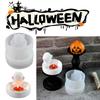 Creative Ghost Candlesticks Silicone Mold DIY Halloween Spooky Mold  for Beginners