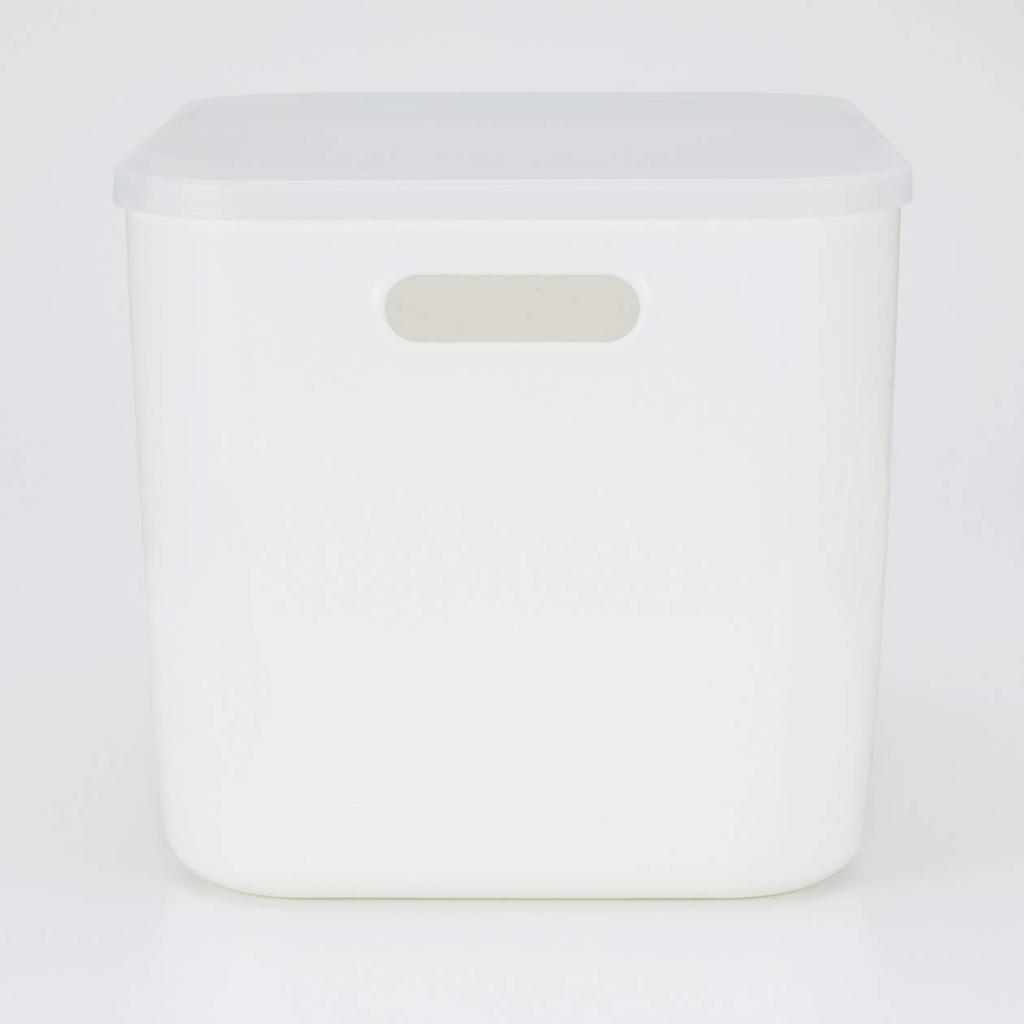 MUJI Soft Polyethylene Case 26cm W x D x Product 38749516 Lid, Approx. 36.5cm 1.5cm H, Number