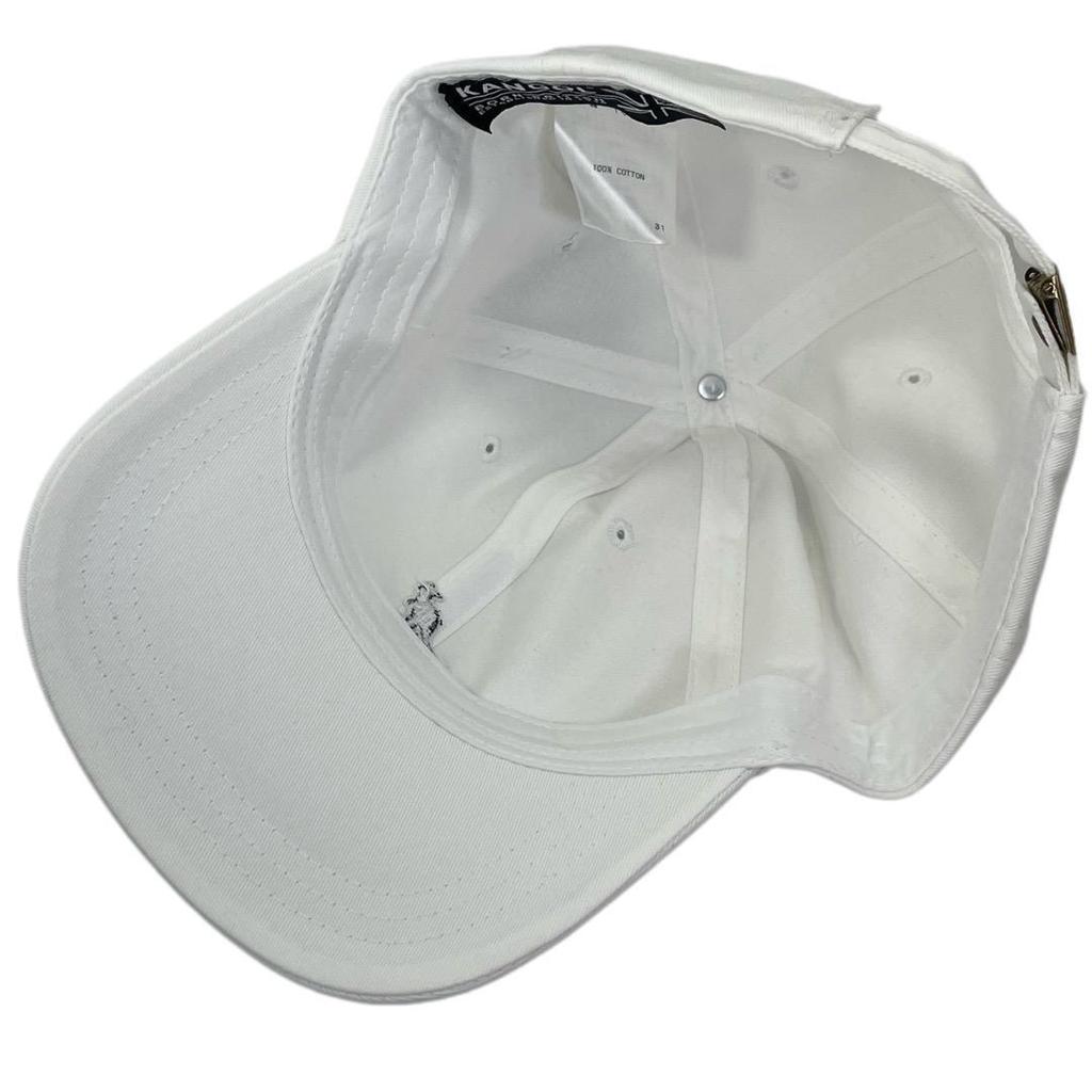 Used SALEBIG Size KANGOL Cotton CAP White All Seasons