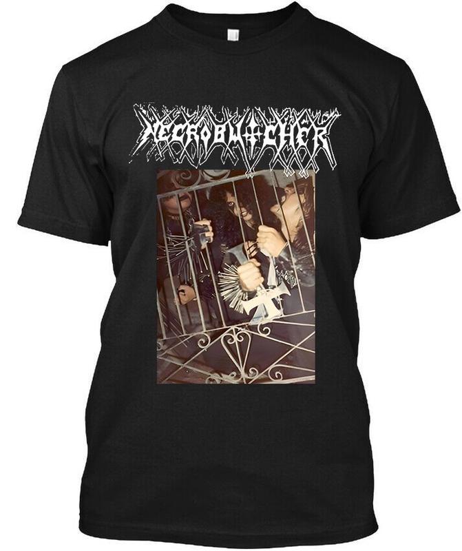 

Limited New Necrobutcher Brazil Black Death Music Art Graphic Logo Unisex T-shirt L