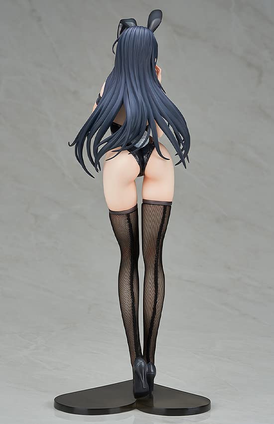 Ikomochi Sensei Original Character Black Bunny Aoi 16 Scale Plastic Painted Finished Figure