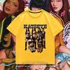 Popular Katseye Fan Merch T Shirt Kpop Short Sleeve Boys Girls Megan Daniella Manon Lara Sofia Yunchae Hip Hop Trendy Daily Tops