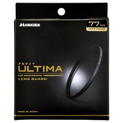 HAKUBA Lens Filter 77mm ULTIMA Lens Guard High Transmittance Ultra Low Reflectance Protective Filter Optical Glass Made In Japan 4977187440379 0.3%