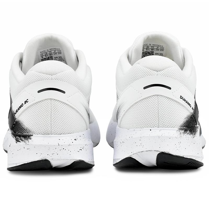 Adidas Duramo RC Abrasion Resistant Low top Running Shoes Unisex White Black ID2702(Team96-)