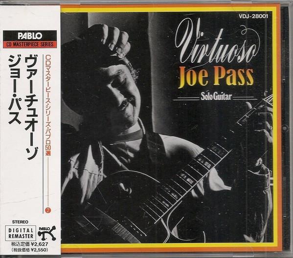 CD JOE PASS - Virtuoso VDJ28001 Pablo Records 1987 Japan Jazz Used
