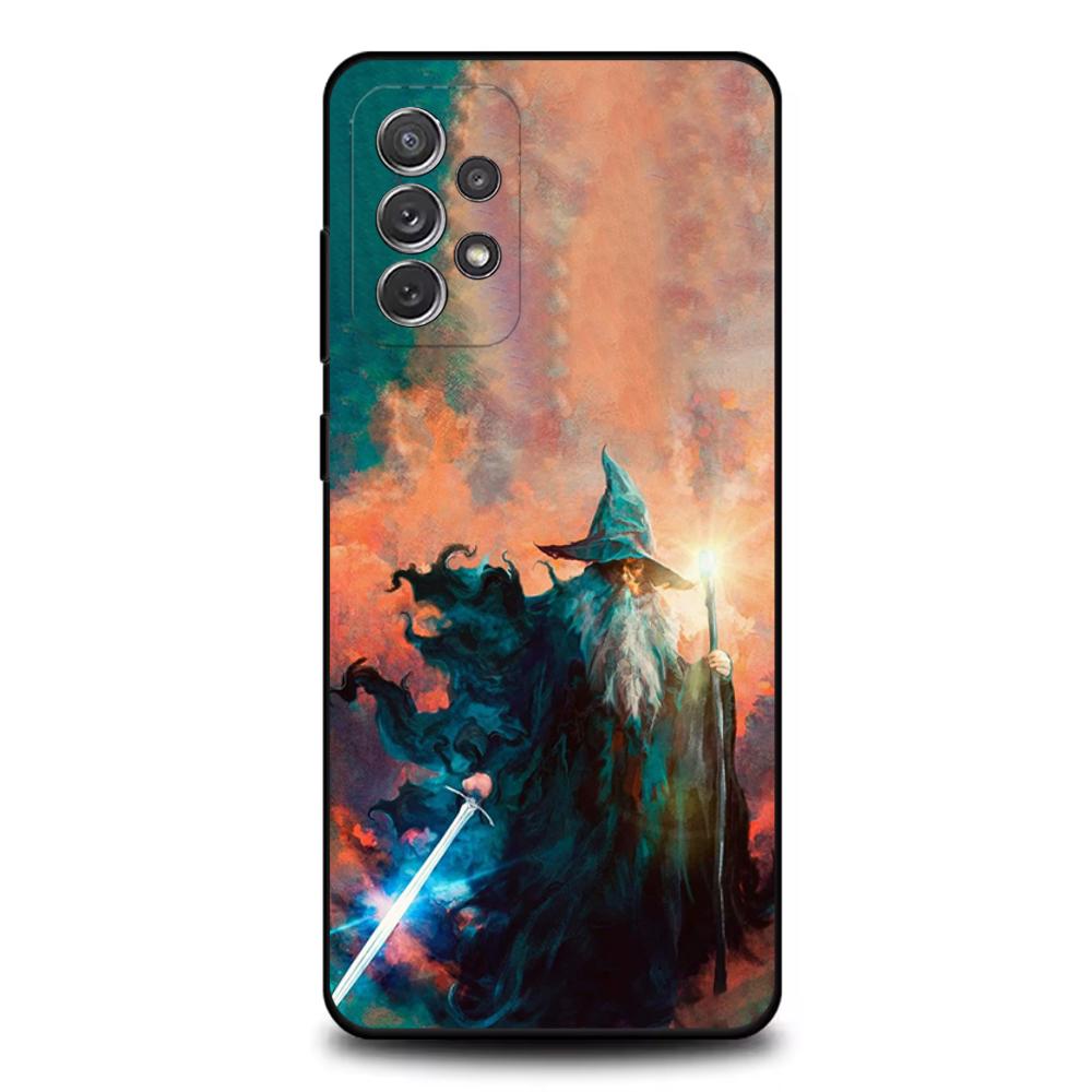 

Movie The L-Lord R-Rings Phone Case For Samsung S25,S24,S21,S22,S23,S30,Ultra,S20,Plus,Fe,Lite,Note,10,9,5G Black Cover Samsung S20fe