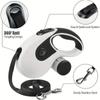 8M Retractable Dog Leash Durable Nylon Pet Walking Running Rope Long Automatic Flexible Puppy Dog Leashes Lead With Garbage Box Decoration