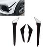 1 P  Front Bumper Side Spoiler Aerodynamic Left Right Front Bumper Side   Vent Trim Fin Decor Replacement For FY   2021-2024