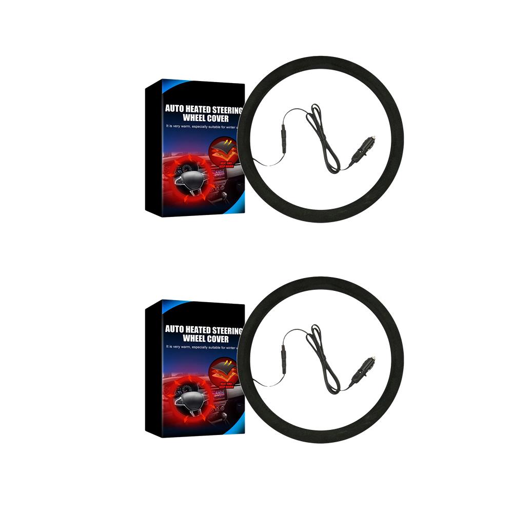 Beheizte Lenkradabdeckung, komfortabler elektrischer Auto-Lenkradschutz, rutschfeste Griffabdeckung, Winterhand