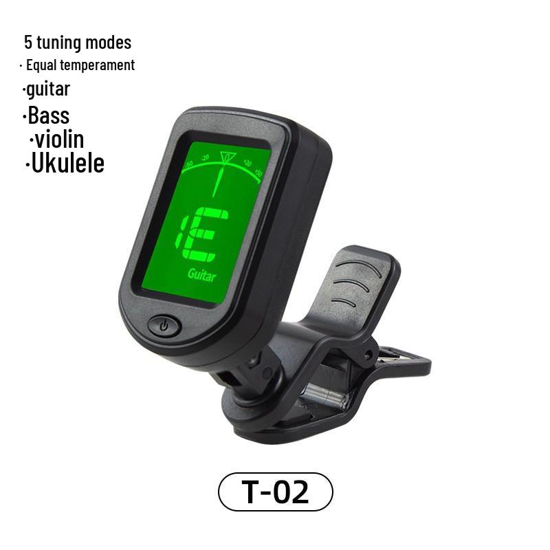 12-тональный электронный тюнер Anoma для гитары, скрипки, укулеле