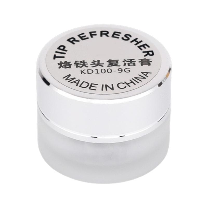 

Tip Tinner For Electronics Soldering, Iron Tip Cleaner and Re-Tinning Solution, Removes Oxidation,9g 1