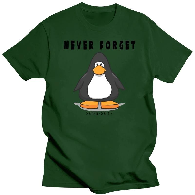 Club Penguin Nie vergessen T-Shirt Club Penguin Club Penguin Nie vergessen Abschaltung Meme Clubpenguin Online Internetspiel