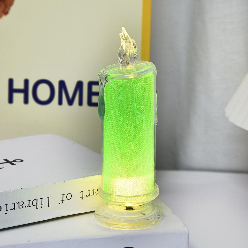 Teardrop Candle Light: Elegant Bedside & Restaurant Atmosphere Lamp