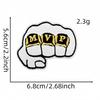 Sports Cartoon Basketball Embroidered Patch - Clothing Accessory Label