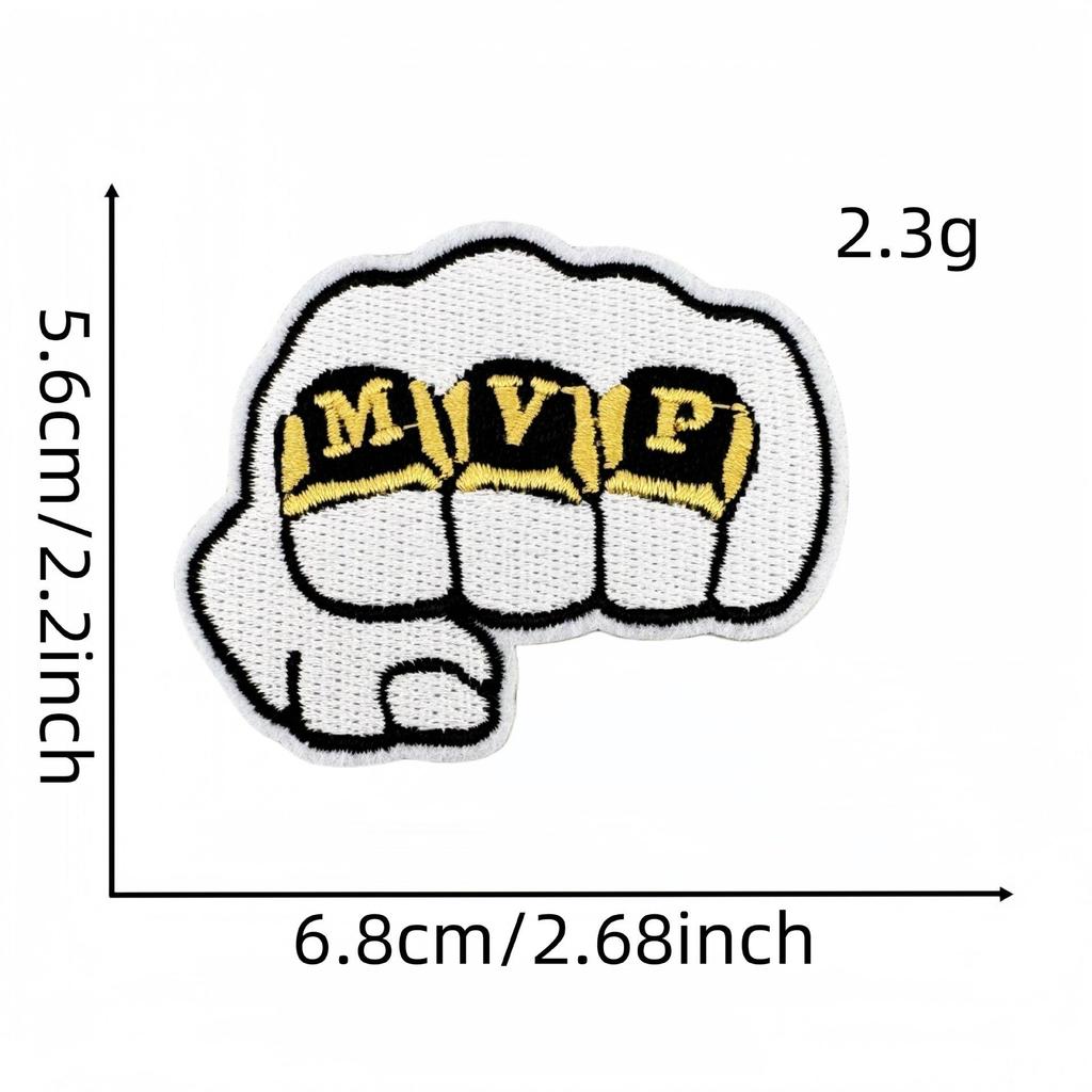 Sports Cartoon Basketball Embroidered Patch - Clothing Accessory Label
