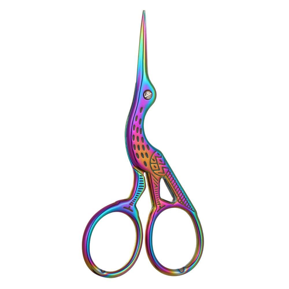 Embroidery Retro Home Cross Stitch Scissors Scissors Stainless Steel Crane