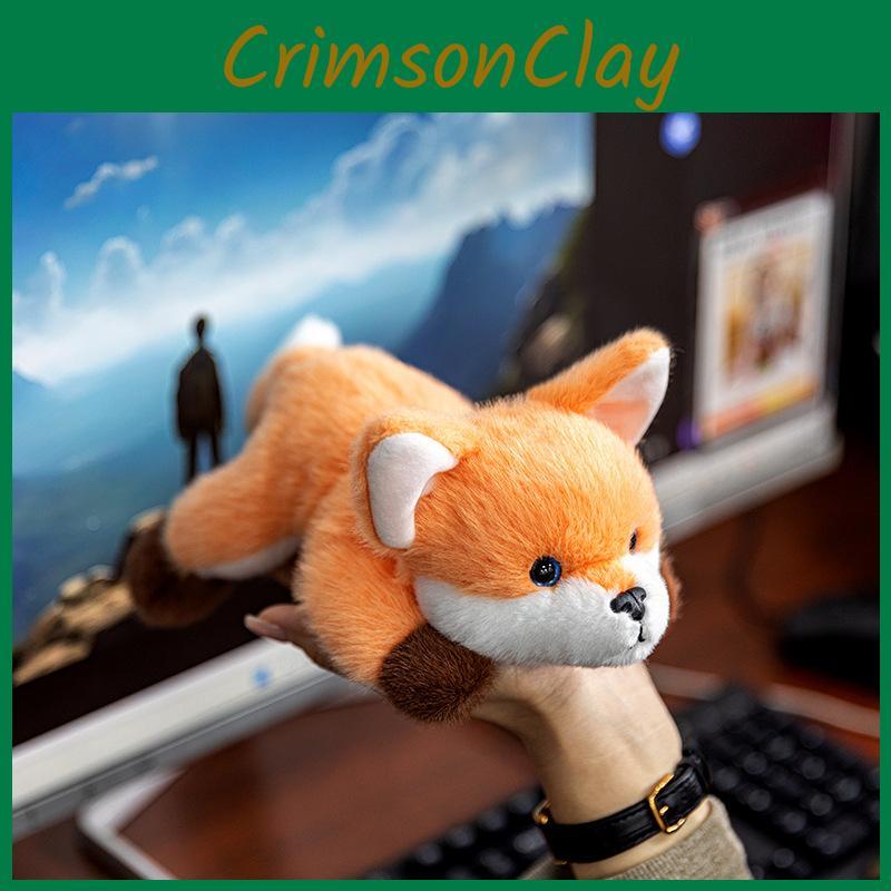 Kids Friendly Fox Plush Doll Pendant With Pp Cotton For Gift And Home Decor