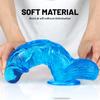 Super Large Color Transparent Simulation Fake Penis Penis Female Adult Erotic Sex Products