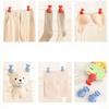 Cartoon Whale Seamless Laundry Clothespins Clothes Pegs Quilt Socks Underwear Towels & More Hangers Fixed Large Windproof Clip