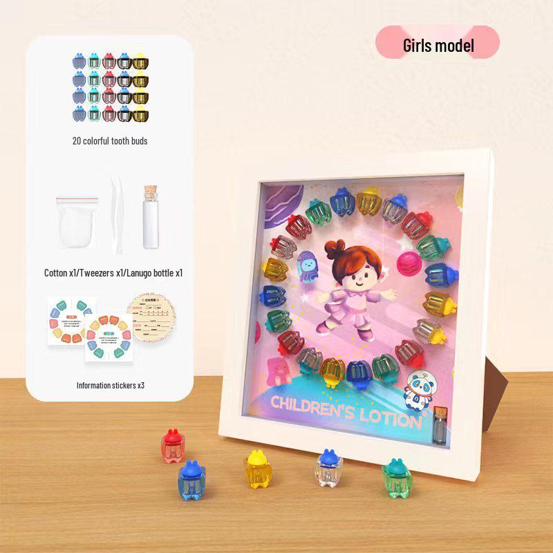 Kids' Tooth Storage Box: Commemorative Tooth Collection for Boys & Girls
