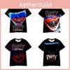 Kids Poppy Playtime Boys T-shirt Breathable Polyester Huggy Wuggy Tee For Boys