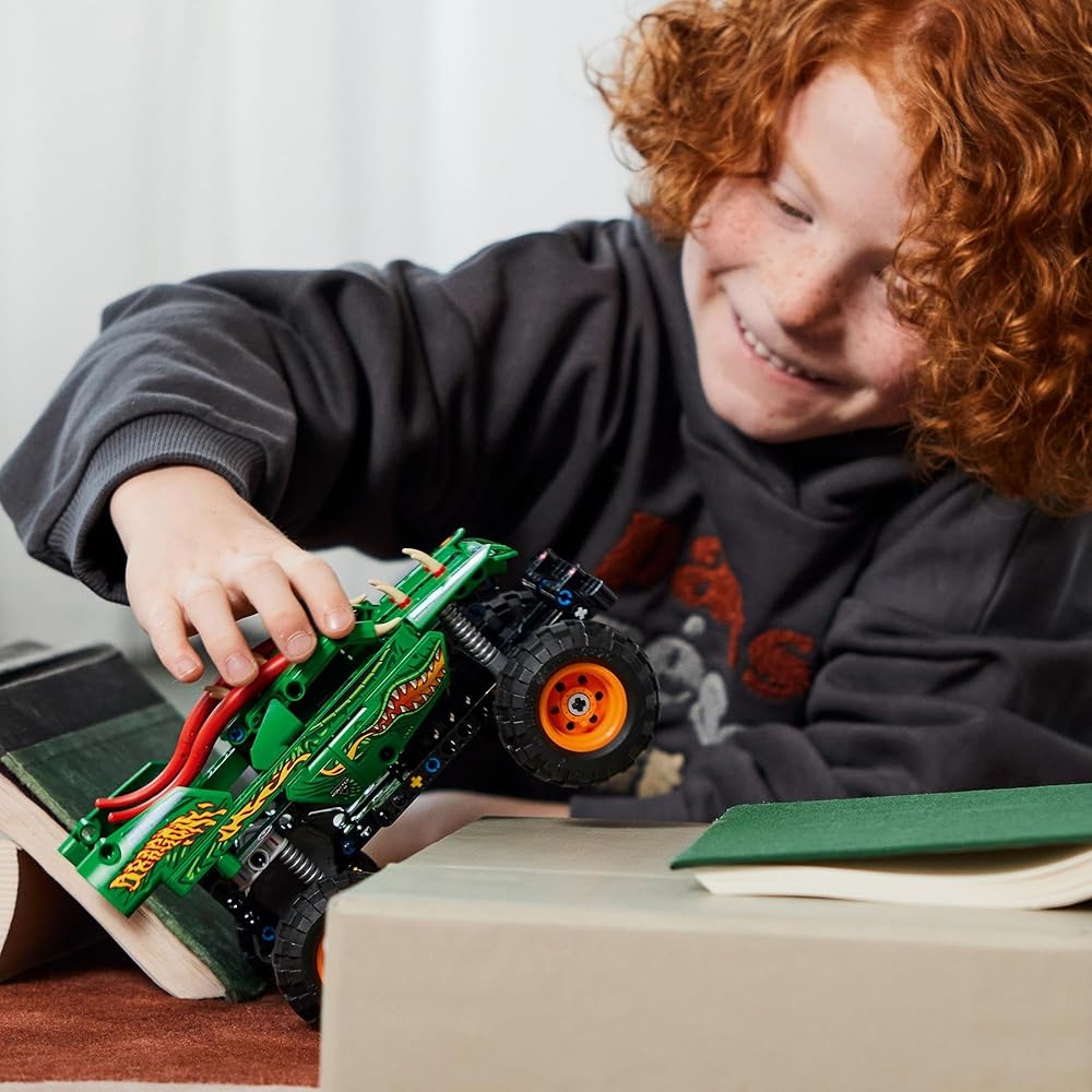 LEGO Technic Monster Jam Dragon Toy Building Set for Kids Ages 7-9 Vehicle Model 42149