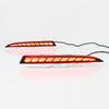 1 Pair LED Bumper Light Rear Fog Lamp Brake Light Dynamic Turn Signal Reflector For Honda HR-V HRV RS