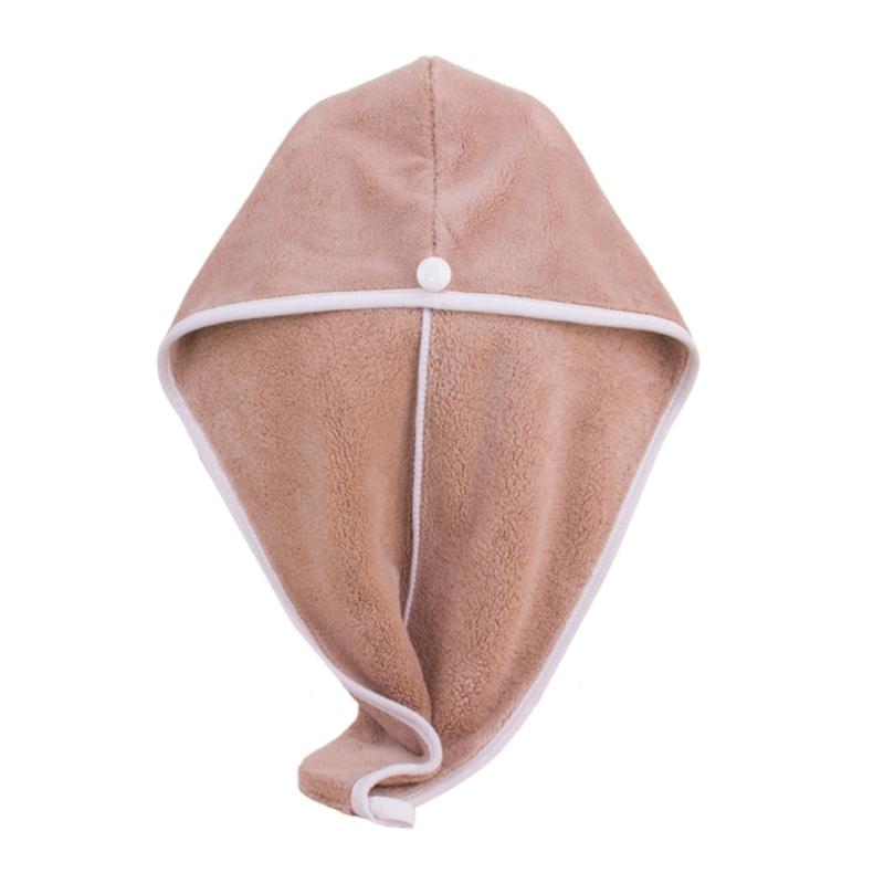 High Absorbent Hair Drying Towel Caps Microfiber Soft And Fast Drying Hat Hair Towel For Various Hair Types Hair Dryer