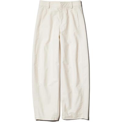 Solid Color Wide Leg Loose Casual Pants Women Bottoms Beige 477345-01