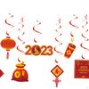 Chinese Year Hanging Decorations Spring Festival Pendant Party Supplies Traditional for