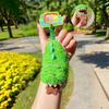 Plush Delightful Crocodile Keychain With Pull Feature Perfect For Kids And Collectors