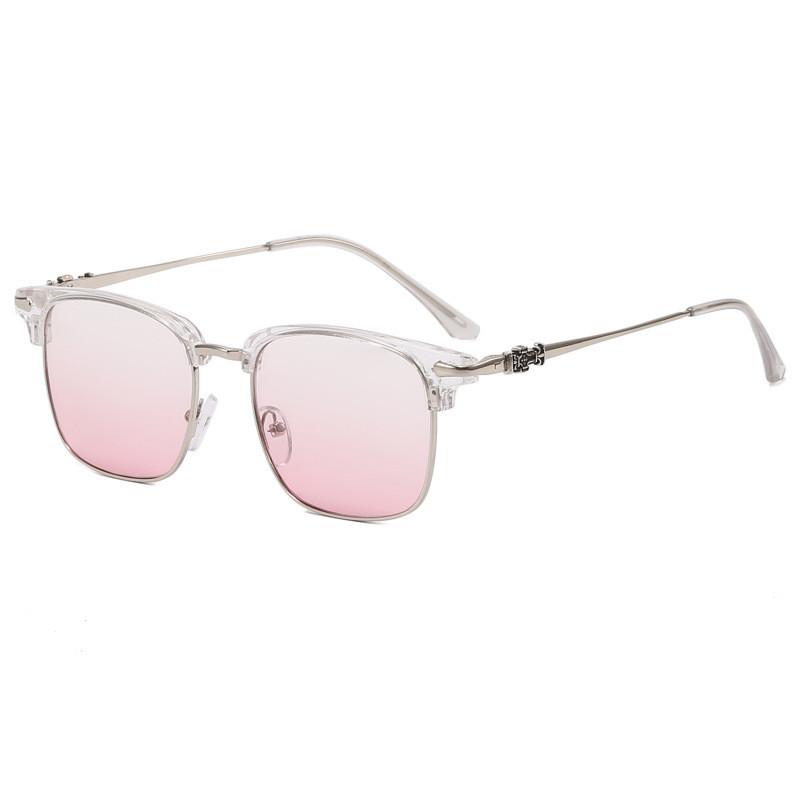 Mens Blue Light Blocking Eyeglasses With Metal Frame For Casual Style And Vision Support