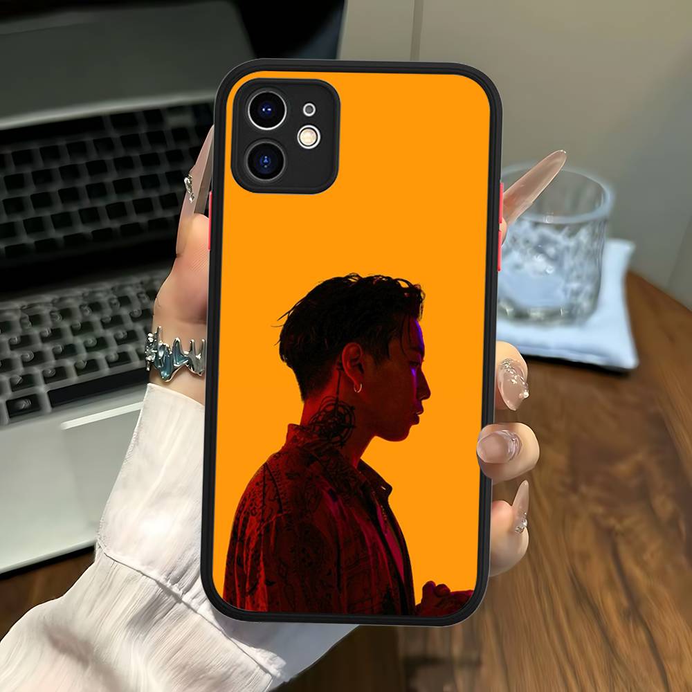 Singer J-jay P-park Phone Case For IPhone 14 11 12 13 Mini Pro Max 8 7 Plus X XR XS MAX Translucent Matte Cover