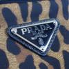 Prada 1BZ001 Rucksack · Tagesrucksack Braun/schwarz Nylon Damen