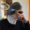 Comfortable Latex Animal Headgear Funny Fish Head Mask, Realistic Carp Cosplay Prop, Soft Prank Mask for Party Prank, Trick or Treat Halloween