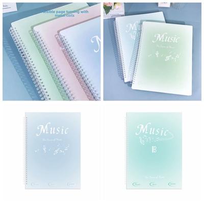 Flexible Music Score Folder 20 Pages Piano Music Score Folder  Note Folder