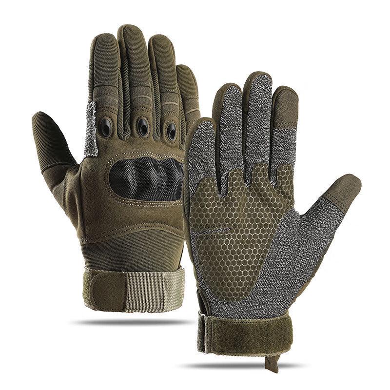 Mussel Tactical Full Finger Touchscreen Motorcycle Training Gloves