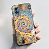 Casing For Nokia X30 5G Case Aesthetic Fashion Cute Cat Astronaut Cartoon Black Silicone Soft Shockproof Phone Case Back Cover