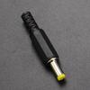 5/10Pcs DC Power Male 4.0mm x 1.7mm Solder Connector Plug 4.0 x 1.7mm DC Power Plugs Male Jack Straight Adapter For DIY Projects