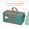 Foldable Oxford Cloth Christmas Ornament Storage Box with 128 Compartments