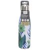 Les Trésors De Lily [A1721] - Blue 'Floral' Design Insulated Bottle - 25x6 Cm (500 Ml)