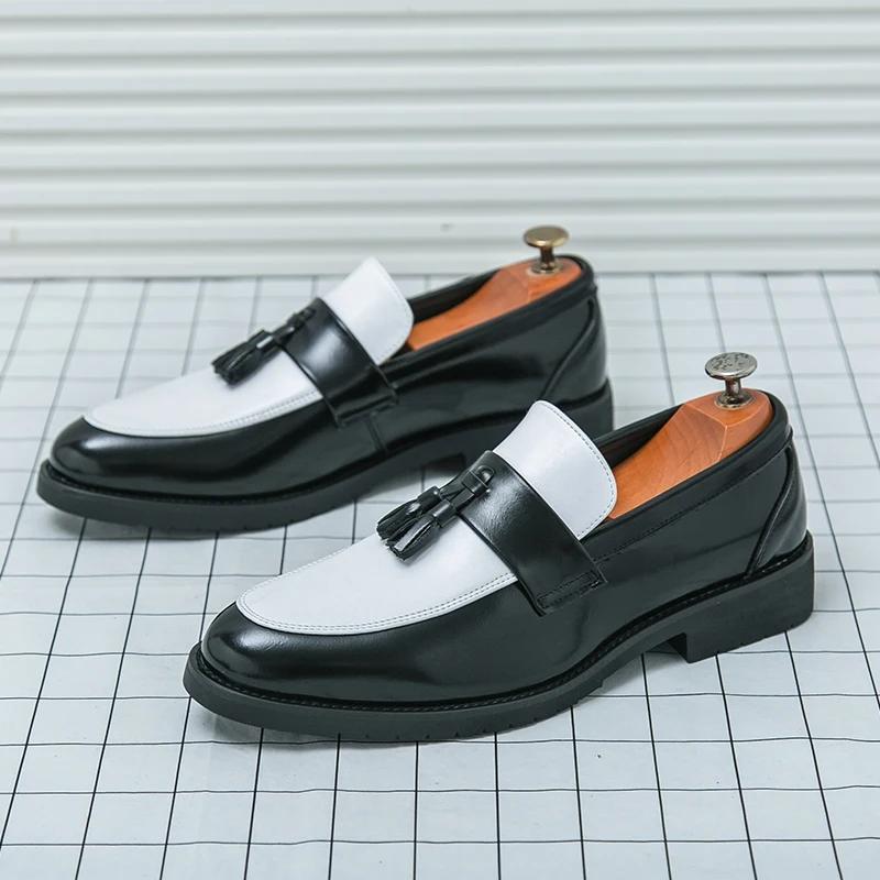 Frühjahr 2025 Neue Produkte Mode Herrenschuhe Handgefertigt Leder Herren Loafers Mokassins Herren Flats Männliche Allround-Fahrschuhe