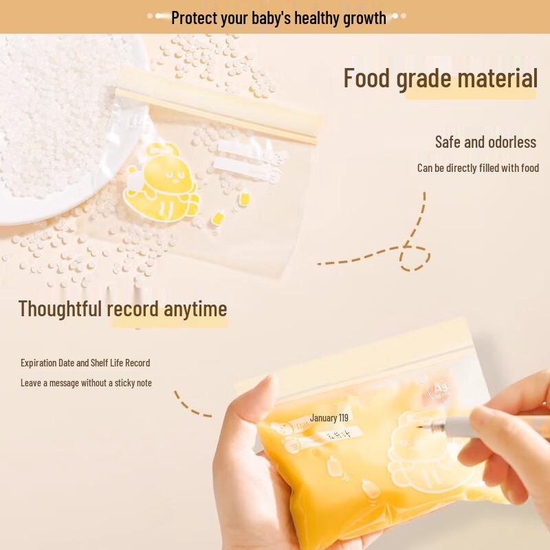 BAYCO Baby Food Storage & Sealing Bags