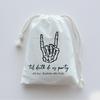 Personalized 5Pcs Til Death Do Us Party-Wedding Skeleton Bag Halloween Bachelorette Party Recovery Kit Bags Hen Party Wedding