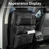 Tactical Car Backseat Organizer Multi-Pocket Nylon Storage Bag With Zipper Pockets Back Seat Hanging Organizer For SUV Truck