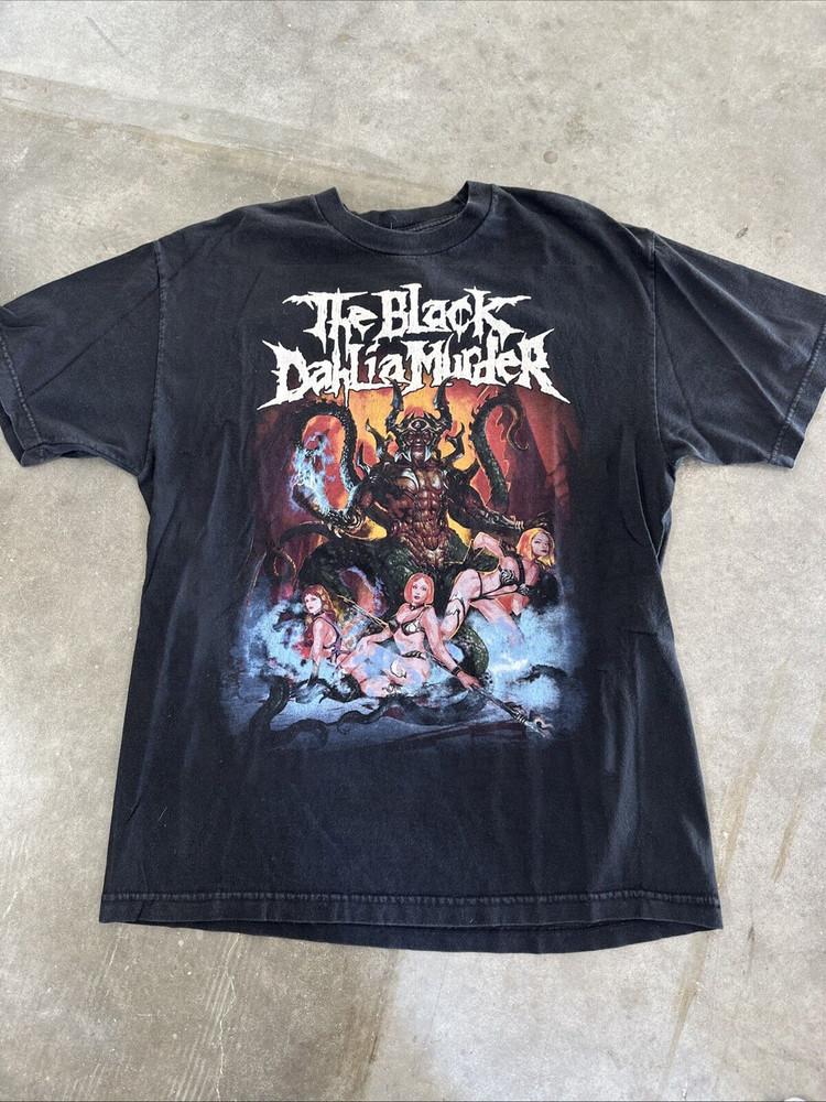 

The Black Dahlia Murder Черная унисекс футболка из 100% хлопка UB227 XL