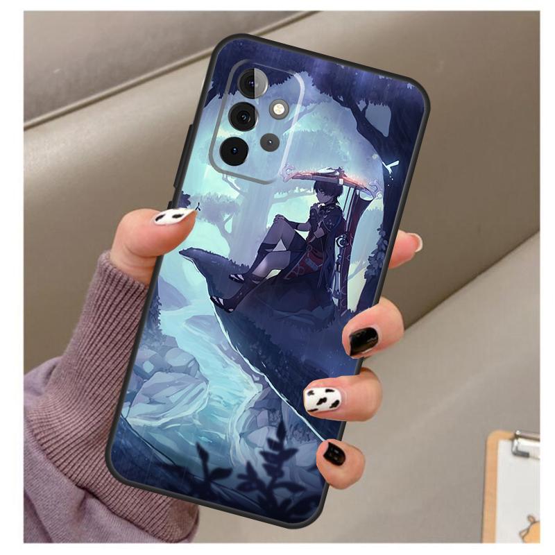 Scaramouche Genshin Impact For Samsung Galaxy A53 A33 A23 A13 A14 A24 A34 A54 A52 A32 A22 A12 A51 A71 A25 A15 Case
