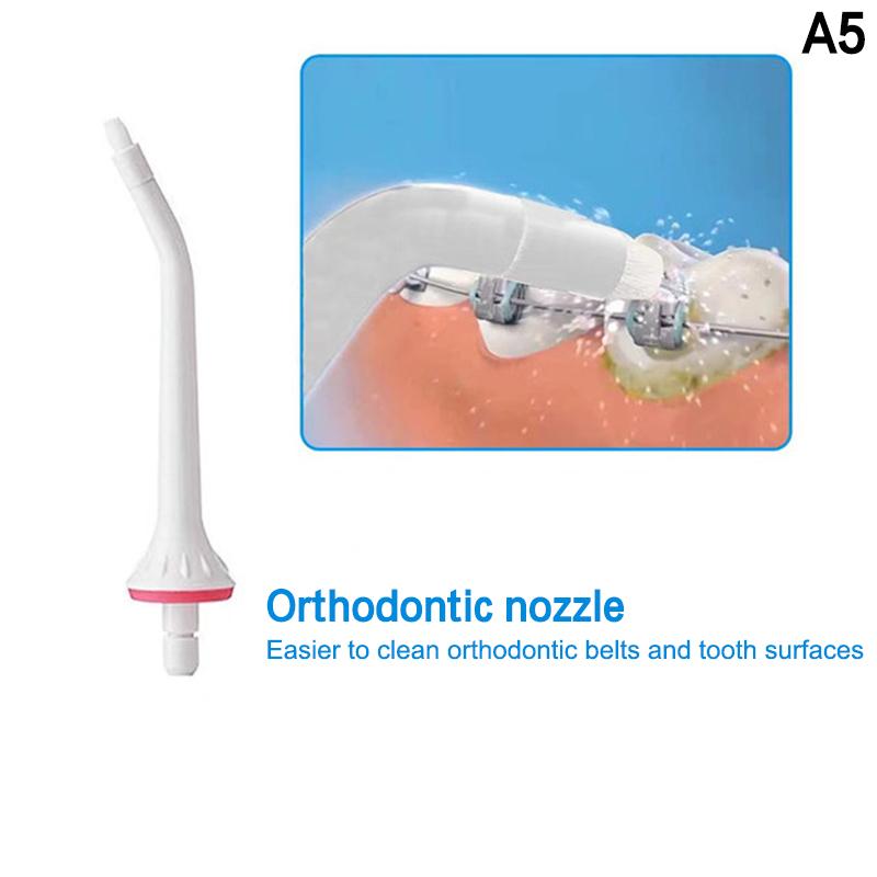 1Pcs Universal Oral Irrigator Jet Tip Replacement BPA Free Compatible with Mospro Zerhunt Nicwell Nicefeel for Oral Cleaning Use